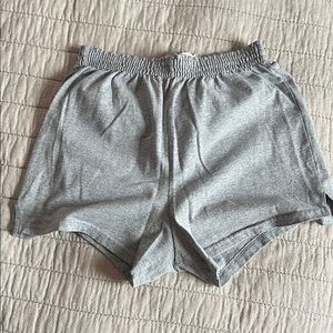 Soffe Women's Athletic Shorts in Heather Gray